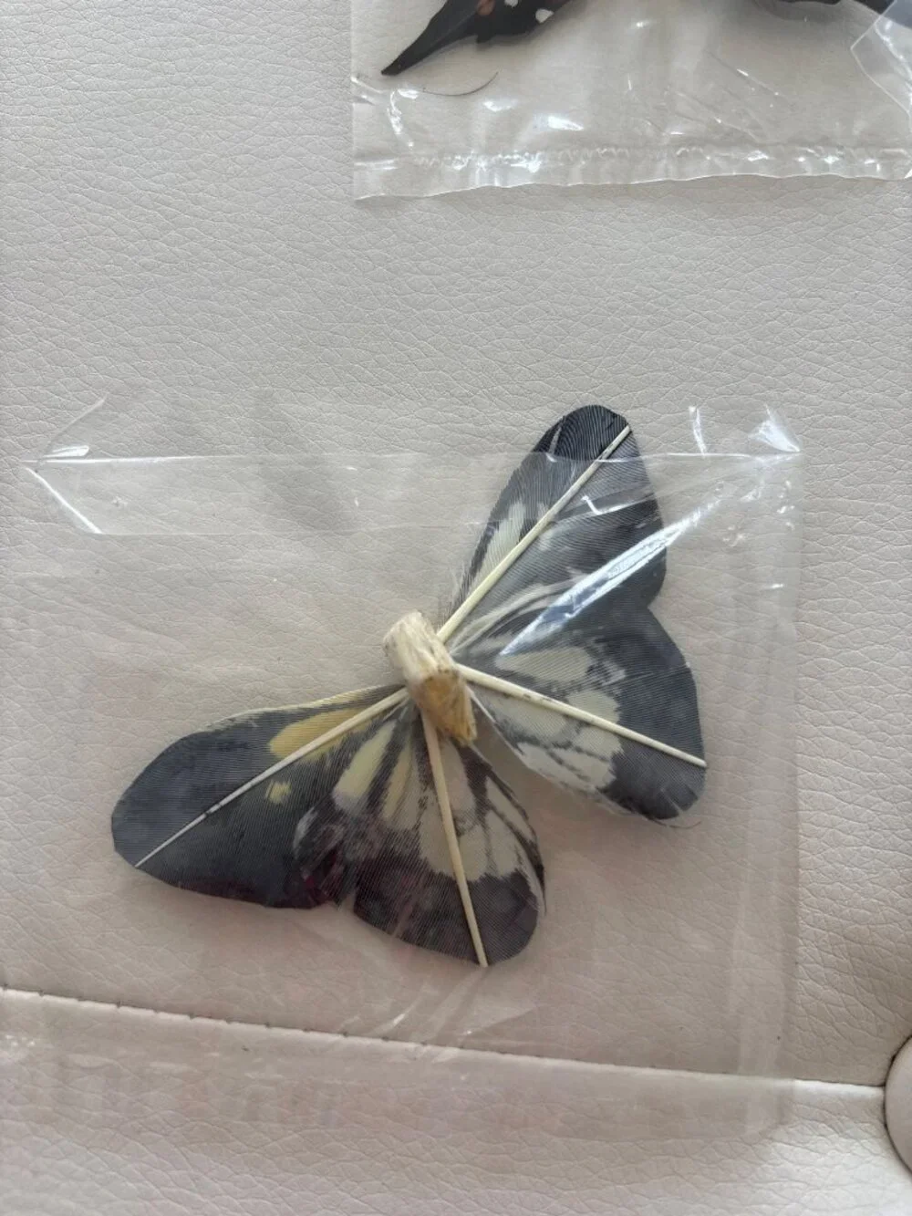 Vintage Butterfly Lot 14 Assorted Decorative Feather Butterflies Moths Monarch